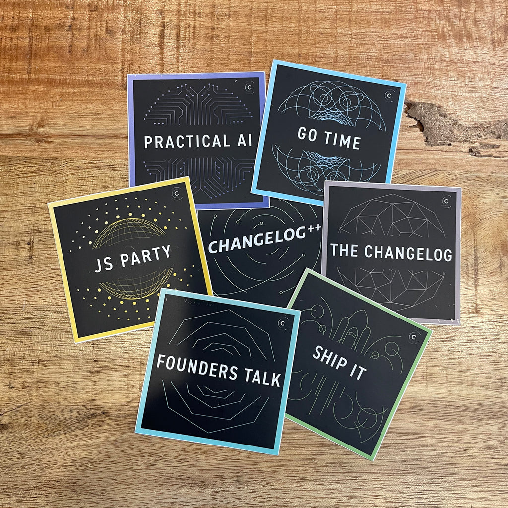 Changelog sticker pack – Changelog Merch